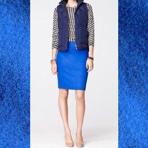J.crew Wool Blend Pencil Skirt Sz 0